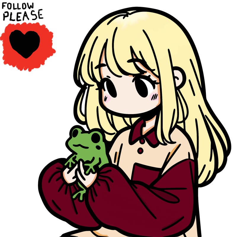 girl with long hair and a oversized shirt. and she is holding a frog