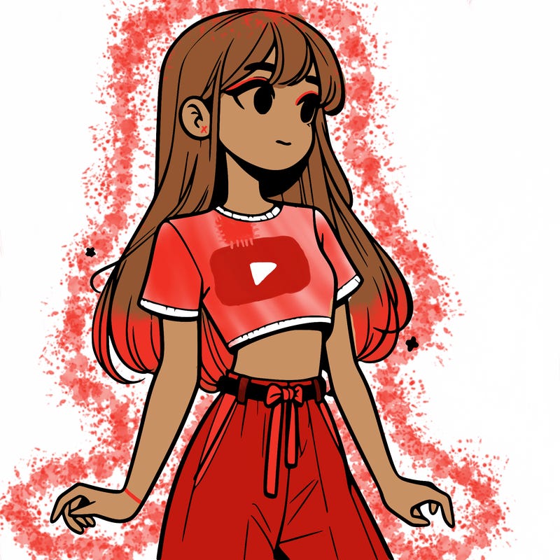 girl in a cute crop top