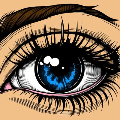 realistic eye