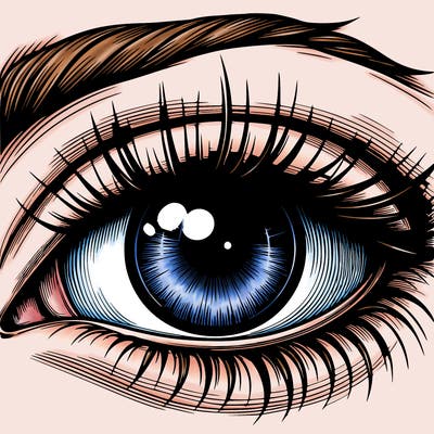 realistic eye