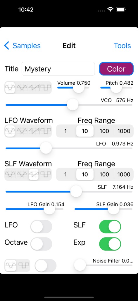 76477 Complex Sound Synth - Music App | MWM