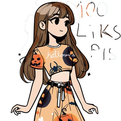 girl in a cute crop top