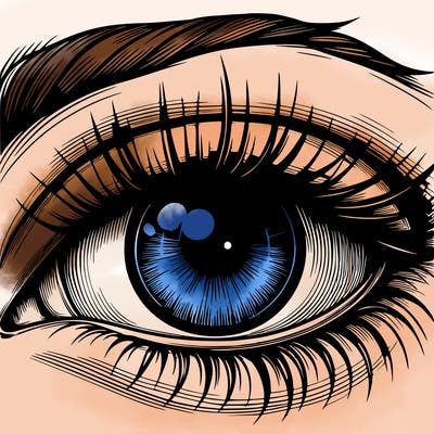 realistic eye