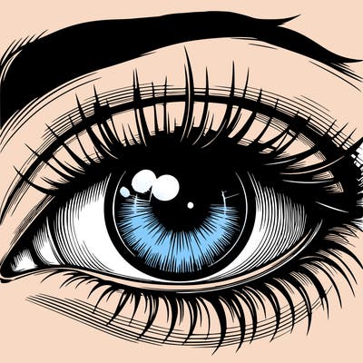 realistic eye