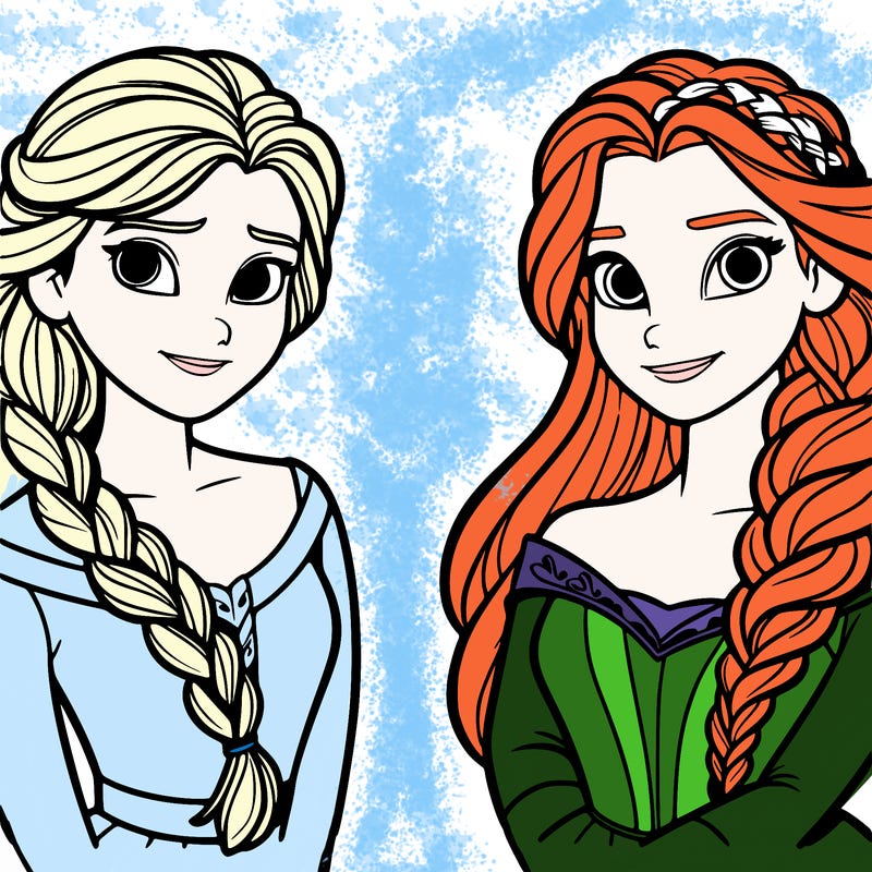anna and elsa