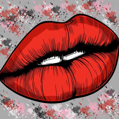 realistic lips