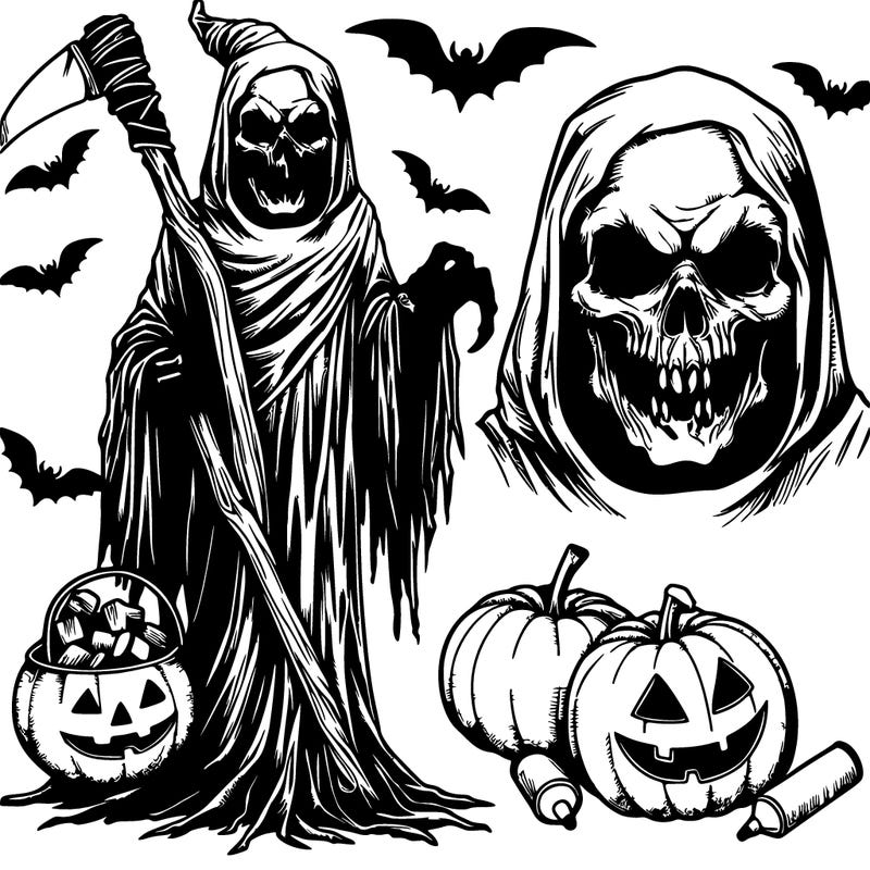scary halloween realistic