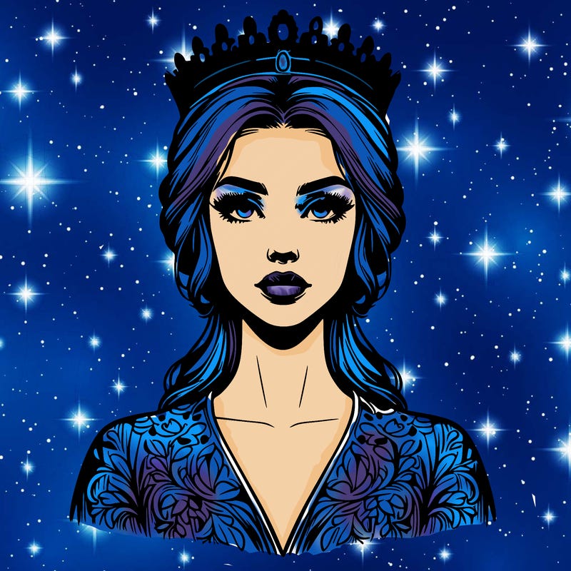 realistic beautiful queen