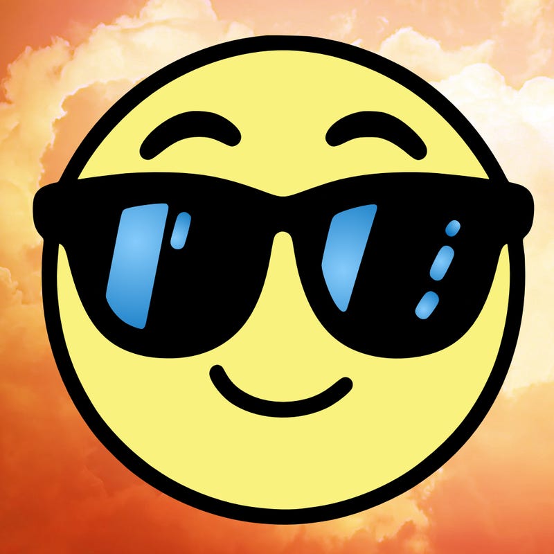 emoji with sunglasses