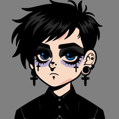 goth boy