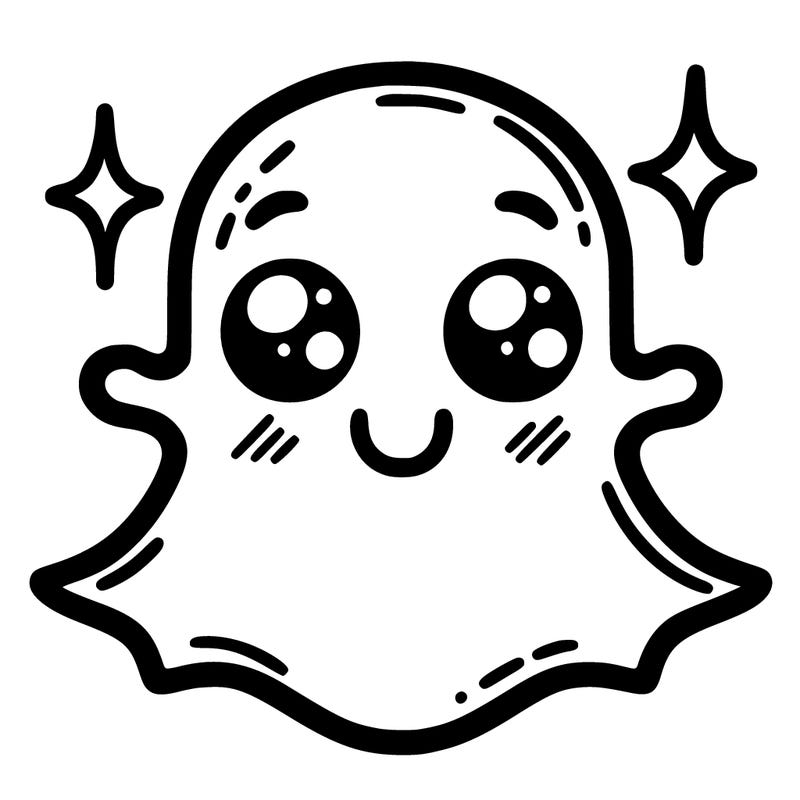 snapchat logo👻