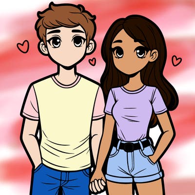 boyfriend and girlfriend