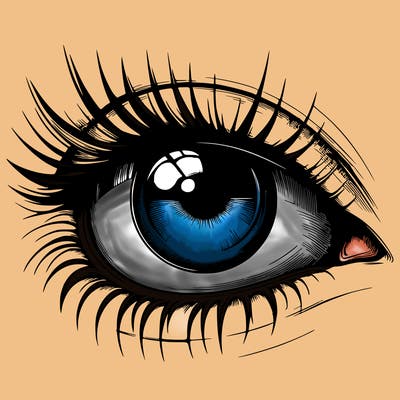 realistic eye