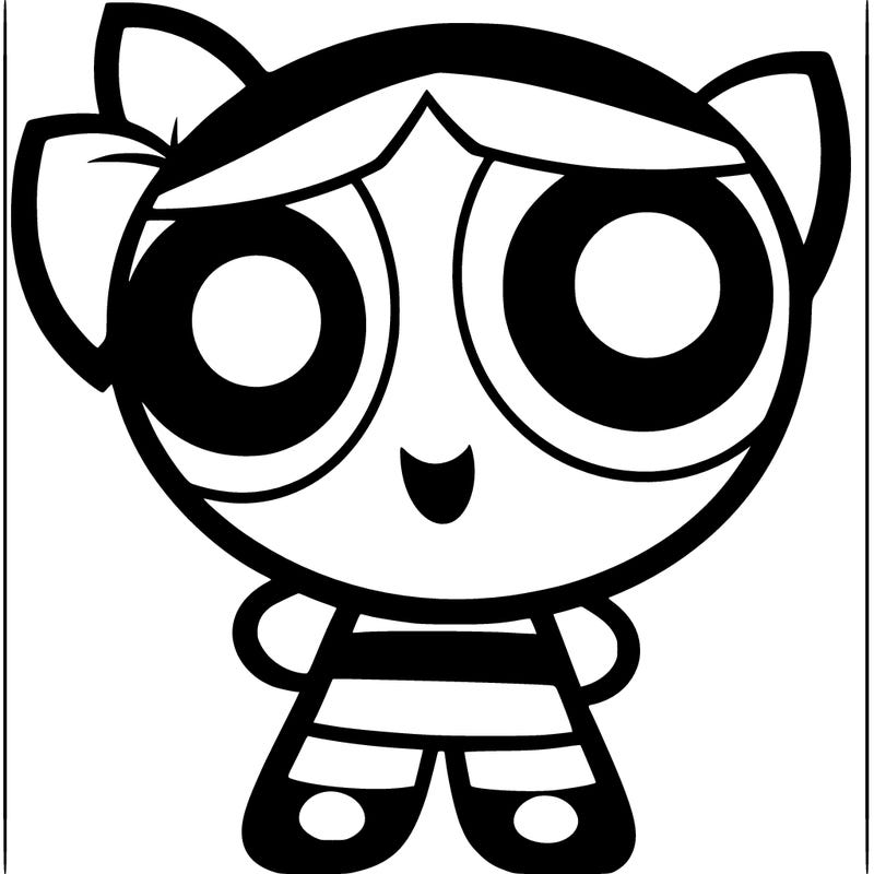 a power puff girl