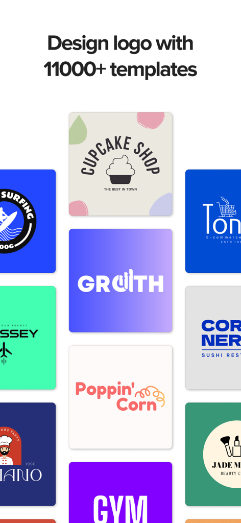 Logo Maker - Create Logo - A variety of creative logo design templates for different business niches