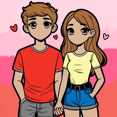 boyfriend and girlfriend