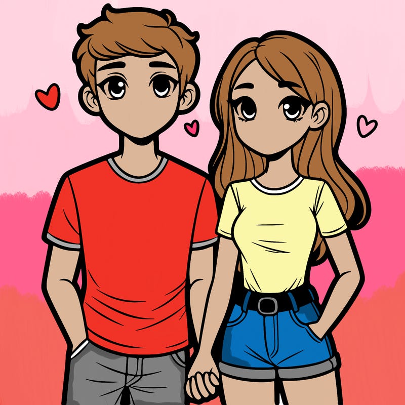 boyfriend and girlfriend