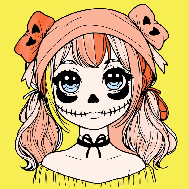 realistic girl halloween