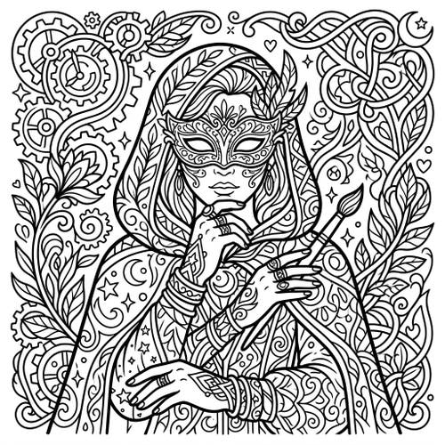 Disguised Self-Portrait