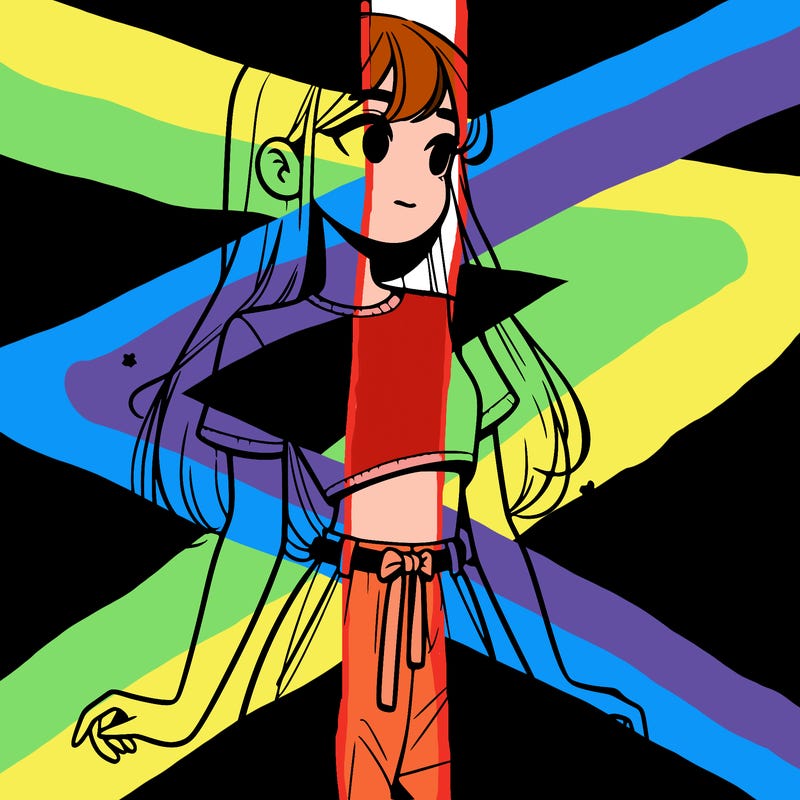 girl in a cute crop top