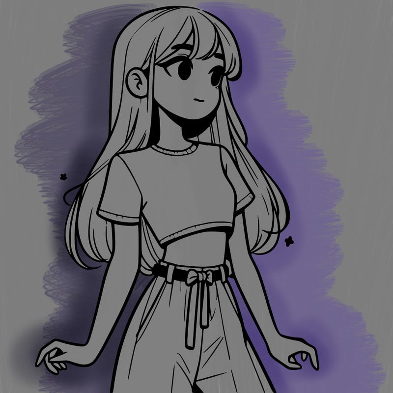 girl in a cute crop top