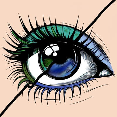 realistic eye