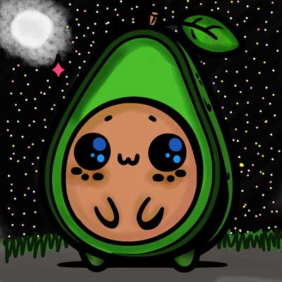 cute avocado