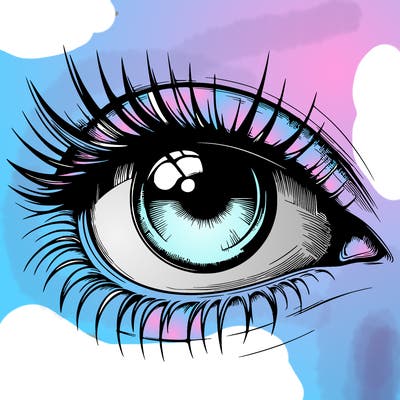 realistic eye