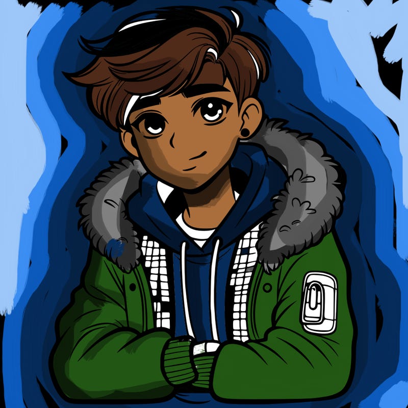 stylish teenager