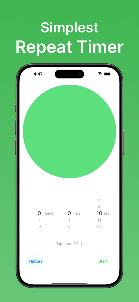 Repeating Timer - Utilities App | MWM