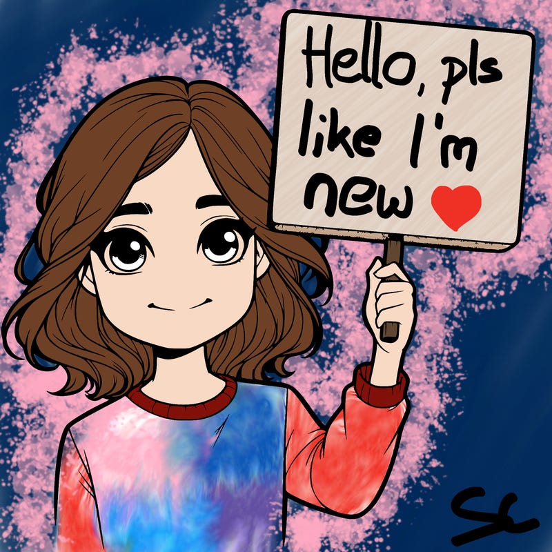 realistic girl holding up a sign