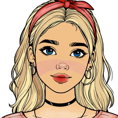 realistic teenage girl