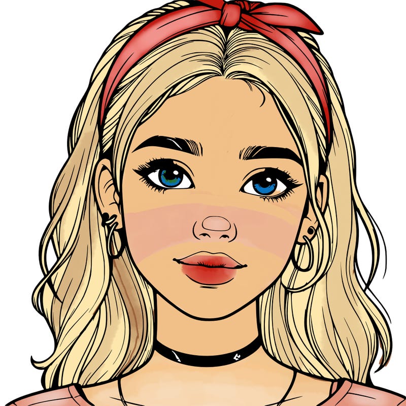 realistic teenage girl