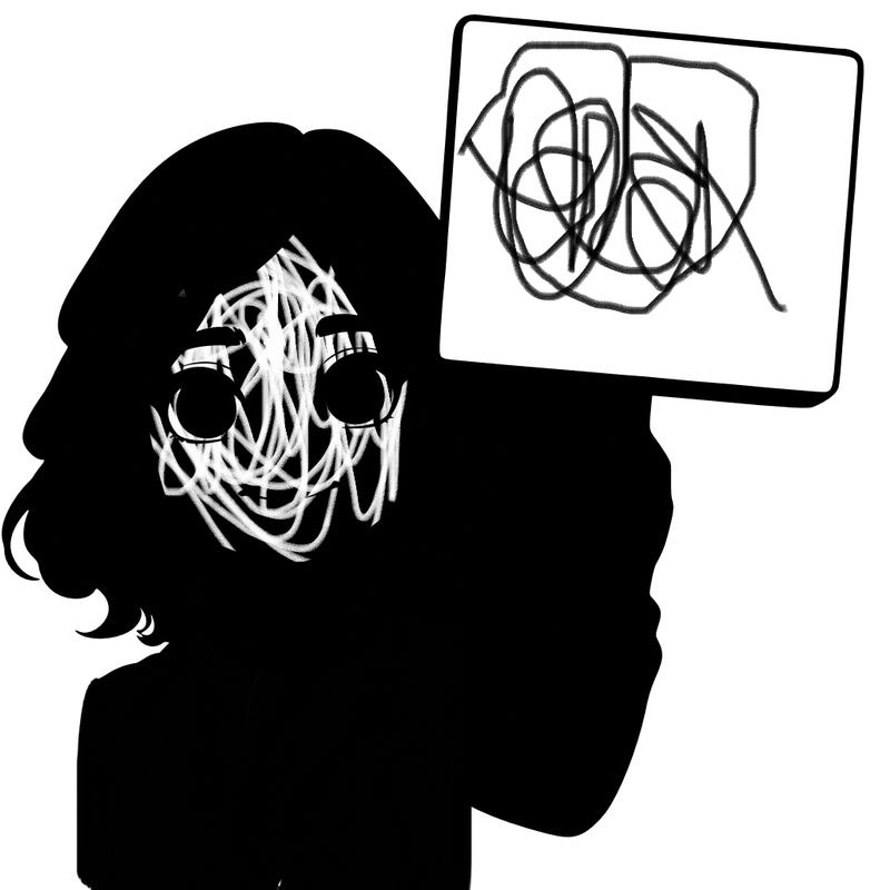 realistic girl holding up a sign