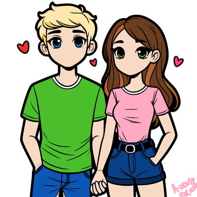 boyfriend and girlfriend