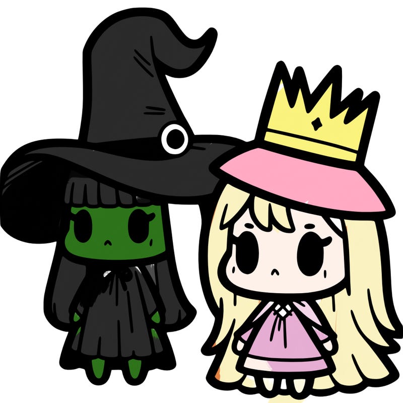 elphaba and glinda