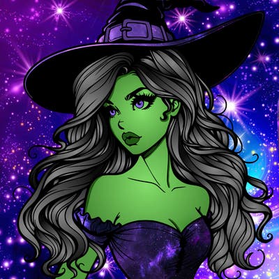 realistic witch