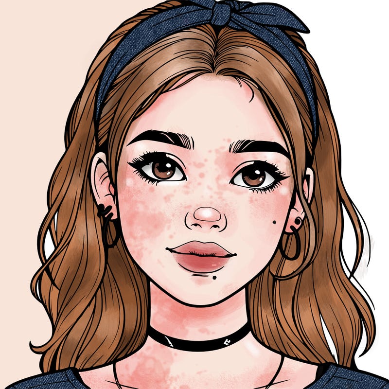 realistic teenage girl