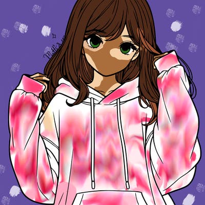 girl that is realistic with a sweatshirt