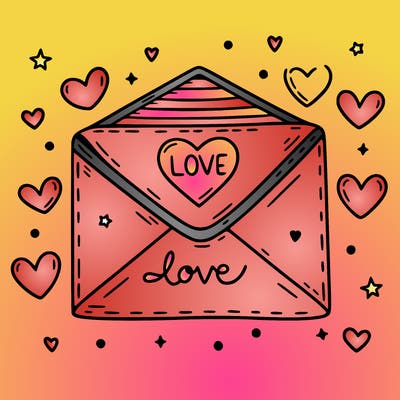 love letter envelope