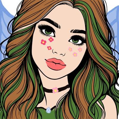 beautiful realistic girl