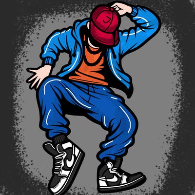 a hip hop dancer