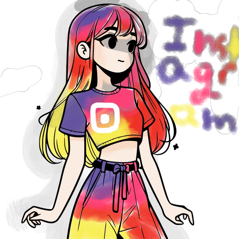 girl in a cute crop top