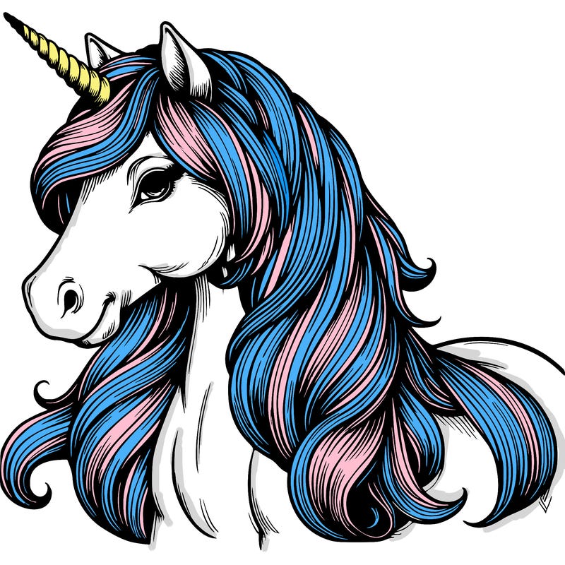 realistic unicorn