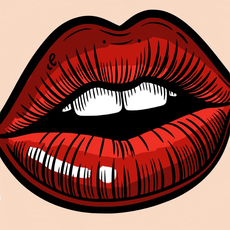good looking lips