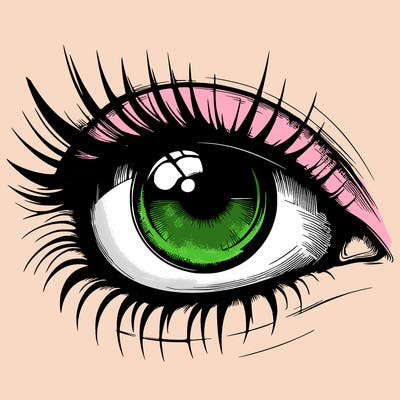 realistic eye