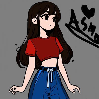 girl in a cute crop top