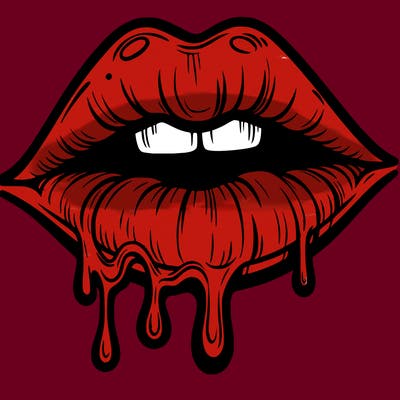 lips that look realistic and drip