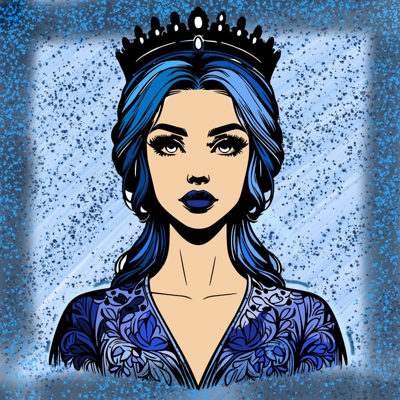 realistic beautiful queen