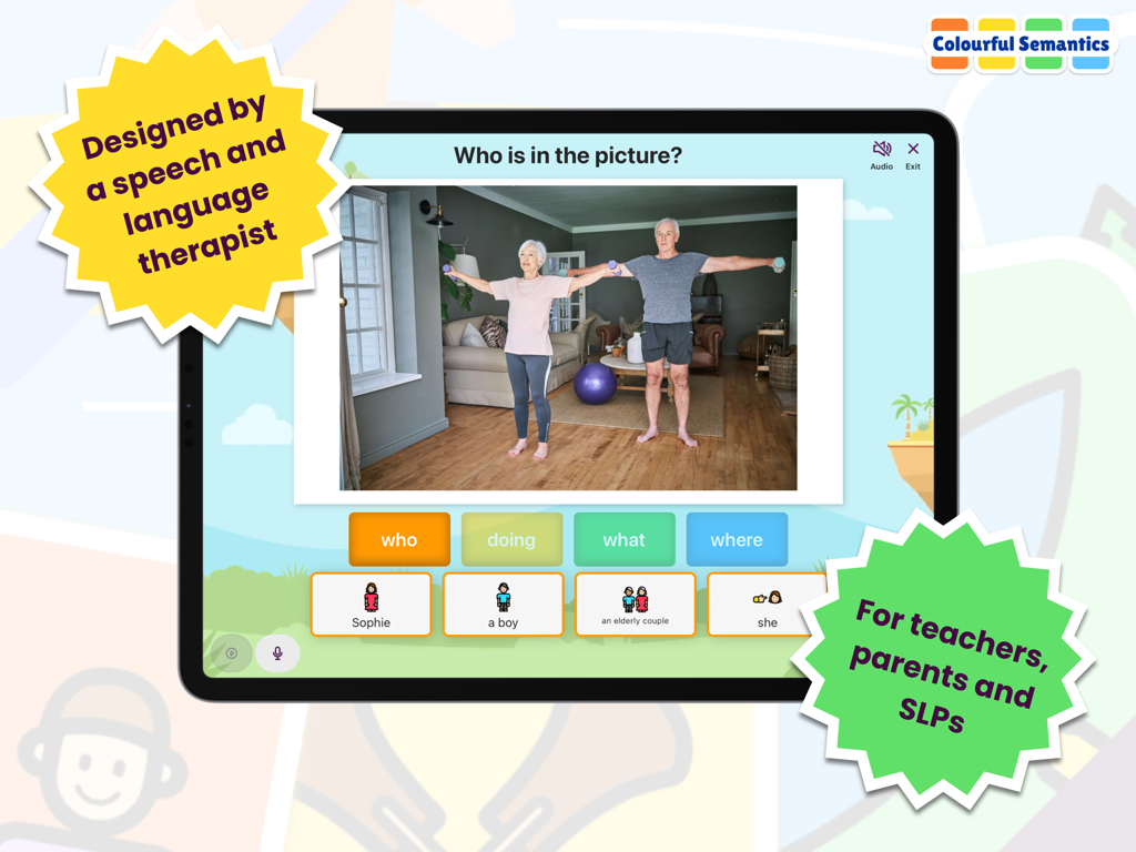 Colourful Semantics Classic - Education App | MWM